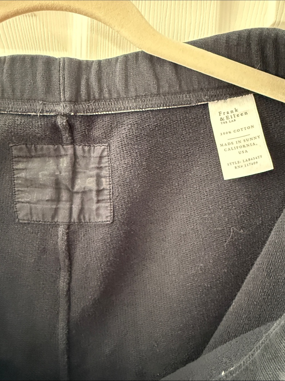 Frank & Eileen Dark Navy Sweatpants